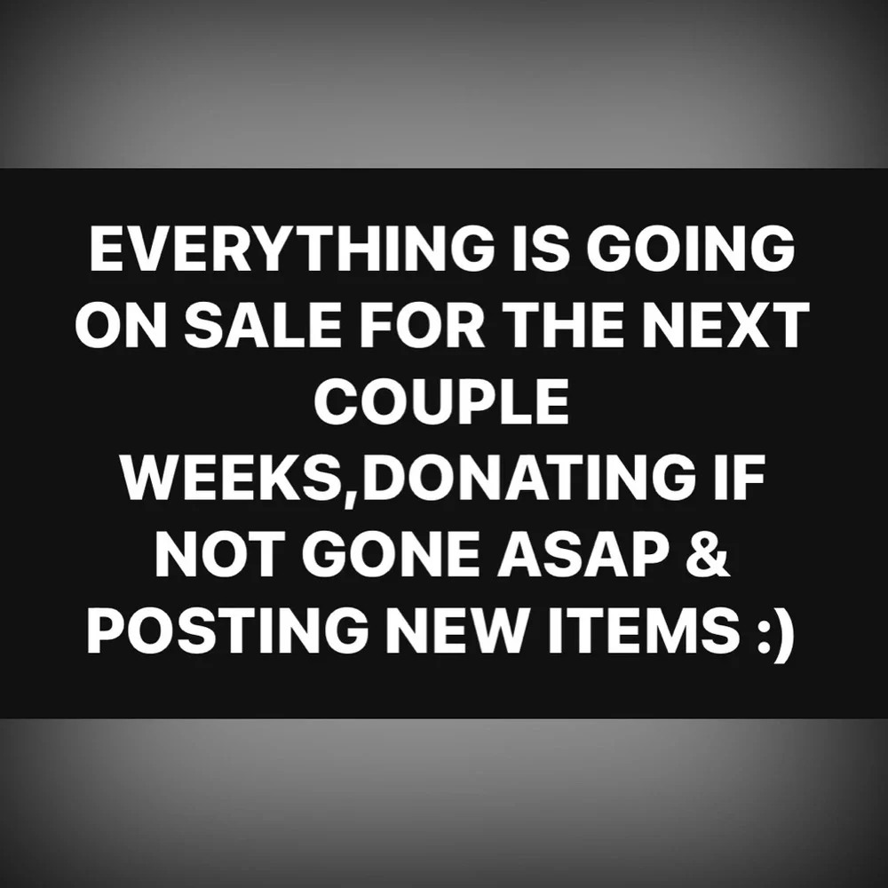 Need things gone so lowering prices on all items for the next couple of weeks. - Picture 1 of 1
